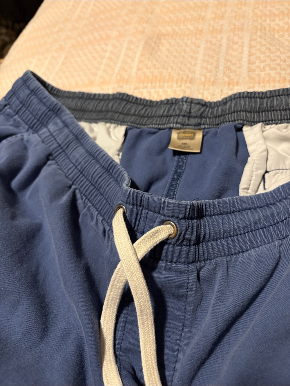 Men’s size 2XLT color blue drawstring - Picture 2 of 4
